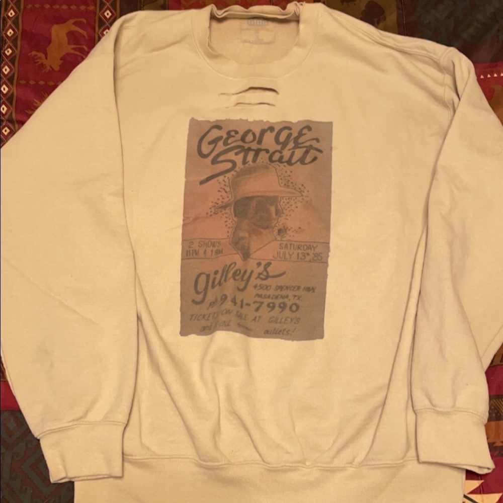 George straight boutique crewneck